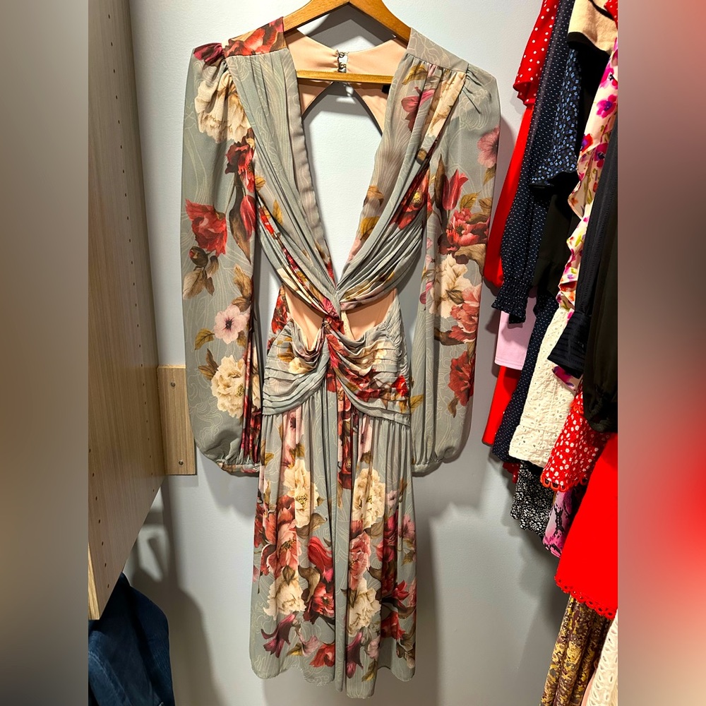 PatBo floral dress size 2